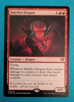 Balefire Dragon Commander Masters Regular Magic the Gathering MTG - Image 1