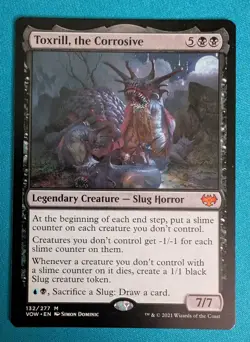 Toxrill, the Corrosive Innistrad Crimson Vow Magic the Gathering MTG - Image 1