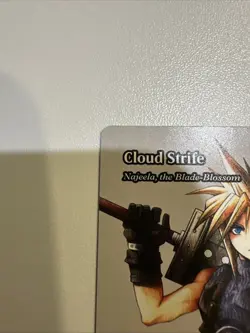 Cloud Strife / Najeela Blade Blossom 42 MTG Final Fantasy 2025 MT 9.0 + Non Foil - Image 2