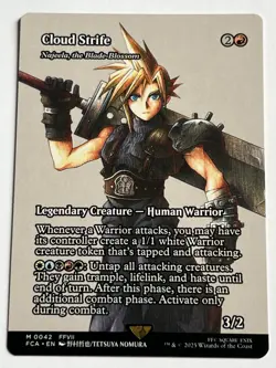 Cloud Strife / Najeela Blade Blossom 42 MTG Final Fantasy 2025 MT 9.0 + Non Foil - Image 4