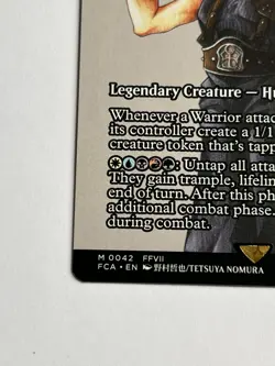Cloud Strife / Najeela Blade Blossom 42 MTG Final Fantasy 2025 MT 9.0 + Non Foil - Image 7