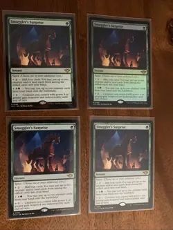 4x Smuggler's Surprise Outlaws of Thunder Junction  x4 (3 Reg & 1 Foil) MTG - Image 1