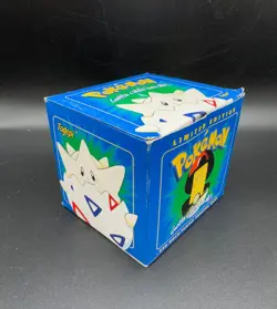 Burger King 1999 Pokemon Blue Box 23K Gold Plated Togepi Card In Sealed Ball - Image 3