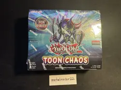 Yugioh Toon Chaos Booster Box 1st Edition Factory Sealed English TCG - Image 1