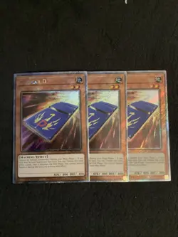 Yugioh 3x Cardcar D (Platinum Secret Rare) RA04-EN181 - Image 1