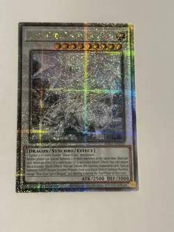 Blue-Eyes Spirit Dragon (Quarter Century Secret Rare) RA02-EN030 25th Yugioh - Image 2