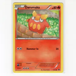 Pokemon TCG Darumaka 17/99 BW Next Destinies Regular Common Card EN-LP 2012 - Image 1