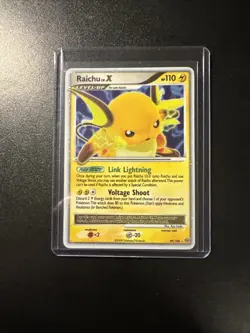 Raichu LV.X Stormfront Holo Card 99/100 Pokemon TCG LP - Image 1