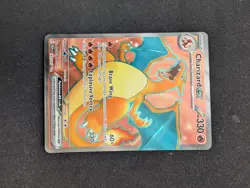 Charizard EX Holo Rare PokÃ©mon TCG Card 183/165 Scarlet & Violet 151 - Image 2