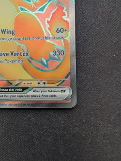 Charizard EX Holo Rare PokÃ©mon TCG Card 183/165 Scarlet & Violet 151 - Image 5
