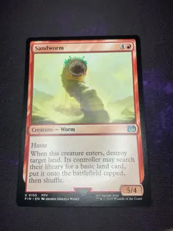 MTG * Sandworm Final Fantasy * 1X * NM - Image 1