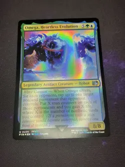 MTG * Omega, Heartless Evolution Foil Final Fantasy * 1X * NM - Image 1