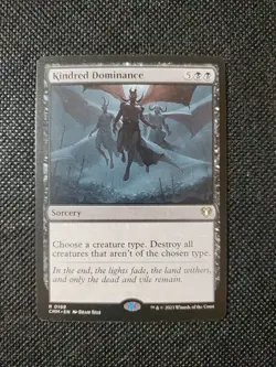 NM Kindred Dominance, MTG, Commander Masters, Magic the Gathering, 169 - Image 1