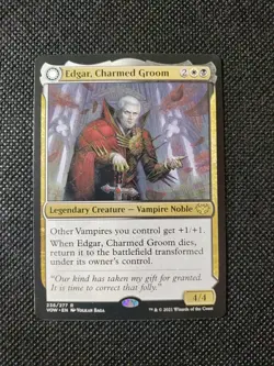 MTG Magic the Gathering Edgar, Charmed Groom (236/596) Innistrad Crimson Vow LP - Image 1