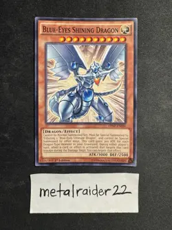 Yugioh Blue-Eyes Shining Dragon DPRP-EN026 Near Mint 1st Edition - Image 1