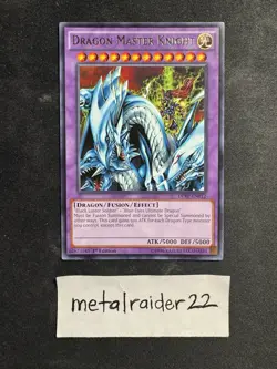 Yugioh Dragon Master Knight DPRP-EN012 Near Mint 1st Edition - Image 1