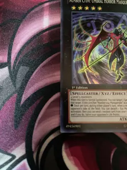 YuGiOh Number C104: Umbral Horror Masquerade JOTL-EN056 (SR) (NM) 1st Edition - Image 2