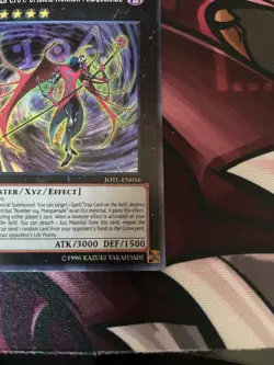 YuGiOh Number C104: Umbral Horror Masquerade JOTL-EN056 (SR) (NM) 1st Edition - Image 3