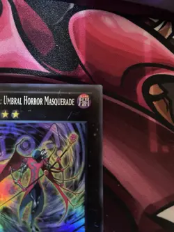 YuGiOh Number C104: Umbral Horror Masquerade JOTL-EN056 (SR) (NM) 1st Edition - Image 4