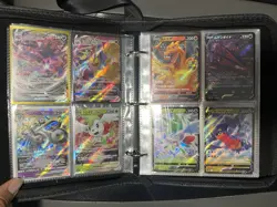 Pokemon Card Binder Collection Lot, 140+ Cards (with Space To Fill) - Image 2