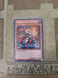 YUGIOH THERION KING REGULUS MP23-EN063 PRISMATIC SECRET 1ST ED NM - Image 1