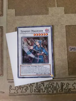 YUGIOH TEMPEST MAGICIAN SOVR-ENSE1 SUPER LIMITED EDITION VLP - Image 2
