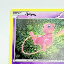 Pokémon TCG Mew 29/124 Holo Rare Fates Collide Set Card 2016 LP - Image 3