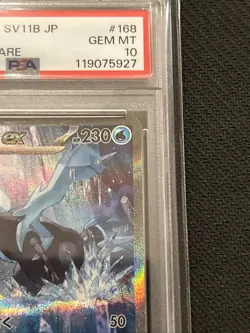 PSA 10 Kyurem ex SAR 168/086 sv11B Black Bolt Pokemon Card Japanese 2025 - Image 15