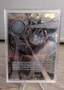 Dragon Ball Super Card CCG Fusion World Goku Gold Energy Marker E01-01 f Alt Art - Image 1