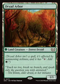 1x Dryad Arbor Near Mint NM Rare MTG Magic Card Commander: Duskmourn - Image 2
