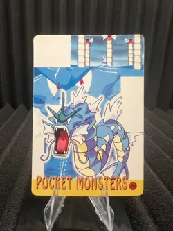 Vintage Pocket Monsters Vending Holo Prism - Bandai Nintendo 1999 Pokemon Card - Image 2