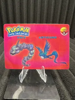 Vintage Pocket Monsters Vending Holo Prism - Bandai Nintendo 1999 Pokemon Card - Image 1