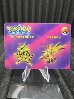 Vintage Pocket Monsters Vending Holo Prism - Bandai Nintendo 1999 Pokemon Card - Image 1
