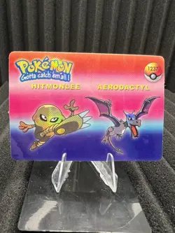 Vintage Pocket Monsters Vending Holo Prism - Bandai Nintendo 1999 Pokemon Card - Image 1
