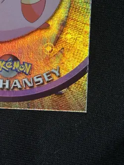 2000 Pokemon Topps Rainbow Holo Chansey #113 Ultra Rare Card - Image 4