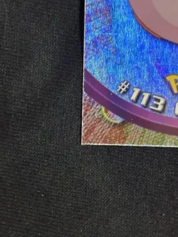 2000 Pokemon Topps Rainbow Holo Chansey #113 Ultra Rare Card - Image 5