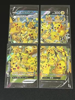 Pokemon Pikachu V Union 25th Anniversary Puzzle Card Anniversary Japanese - Image 2