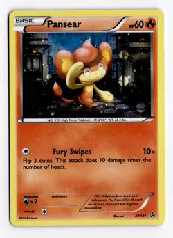 Pansear XY131 Holo - Pokemon Card XY Black Star Promos - Image 3