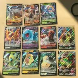 Pokemon 50 Card Lot GUARANTEE 3 Ultra Rare V/GX/EX/RADIANT +5 RH/Holo READ DESC - Image 12