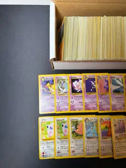 Huge Collection Bulk Lot of 600+ Pokemon Cards Mixed WOTC-XY Vintage HP-DAMAGED - Image 7