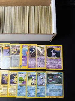 Huge Collection Bulk Lot of 600+ Pokemon Cards Mixed WOTC-XY Vintage HP-DAMAGED - Image 3