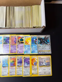 Huge Collection Bulk Lot of 600+ Pokemon Cards Mixed WOTC-XY Vintage HP-DAMAGED - Image 3