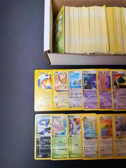 Huge Collection Bulk Lot of 600+ Pokemon Cards Mixed WOTC-XY Vintage HP-DAMAGED - Image 7