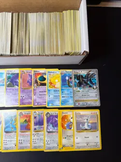 Huge Collection Bulk Lot of 600+ Pokemon Cards Mixed WOTC-XY Vintage HP-DAMAGED - Image 8