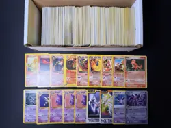 Huge Collection Bulk Lot of 600+ Pokemon Cards Mixed WOTC-XY Vintage HP-DAMAGED - Image 1