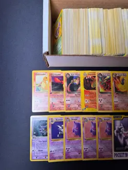 Huge Collection Bulk Lot of 600+ Pokemon Cards Mixed WOTC-XY Vintage HP-DAMAGED - Image 2