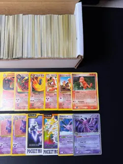 Huge Collection Bulk Lot of 600+ Pokemon Cards Mixed WOTC-XY Vintage HP-DAMAGED - Image 8
