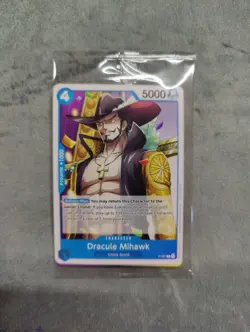 Mihawk (OP11 Release Event) P-081 One Piece Promotion Cards - Image 2