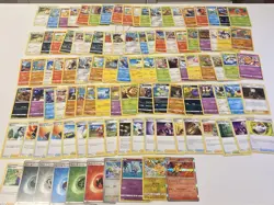 Pokemon Cards Lot. 100+ Card Lot! Lot #755 Holo/ReversHolos Included.Bulk Lot - Image 1
