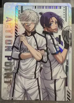 Nagi Reo Blue Lock UA03NC/BLK-2-AP01 Action Point Card Union Arena Japan/B2 - Image 3